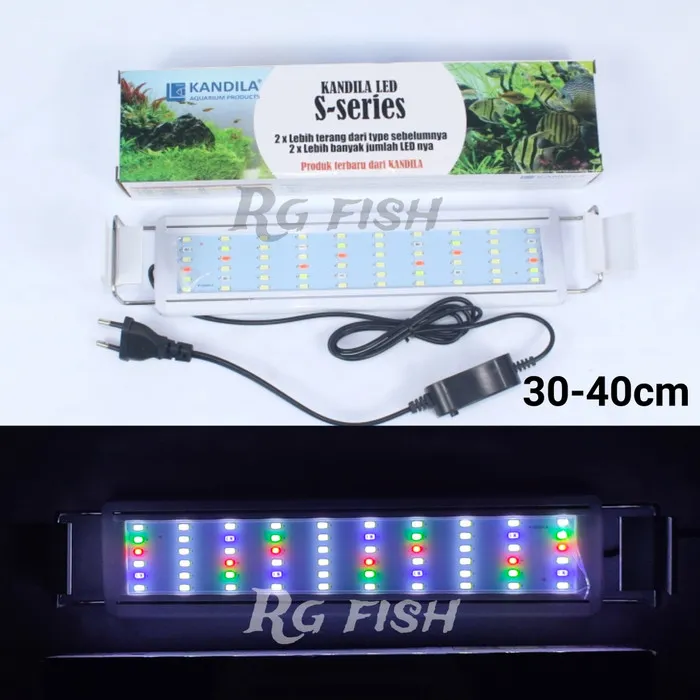 Lampu Led Aquarium Aquascape Kandila S Series S300 Tank 30 40Cm