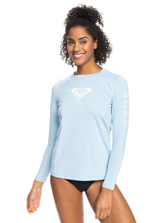 Roxy เสอวายนำแขนยาว กนแดด ผหญง Beach Classics Long Sleeve UPF