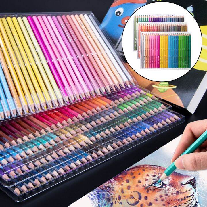 Lele Pencil72Colors Oil Color PencilsDrawing Colored Pencil Set