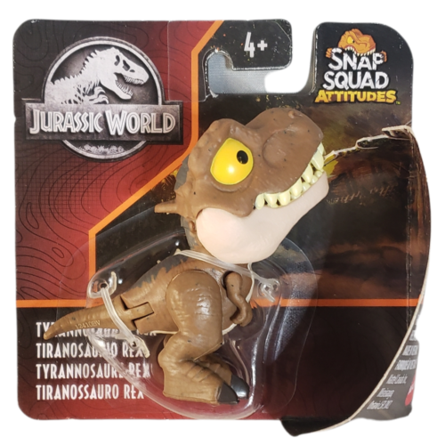 Mattel Jurassic World Snap Squad Attitudes Tyrannosaurus Rex Gxw