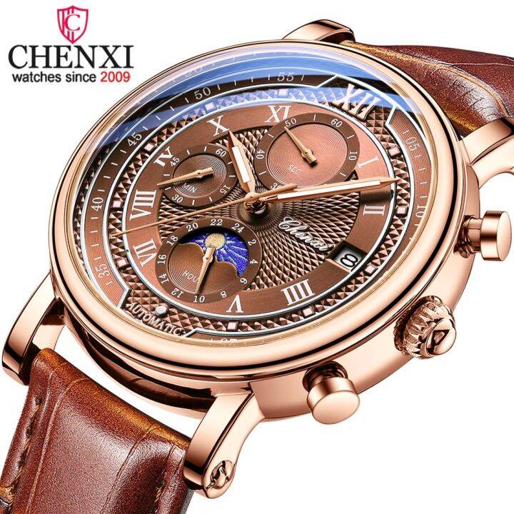 Chenxi Business Chronograph Wristwatch Luxury Quartz Men Watch Casual