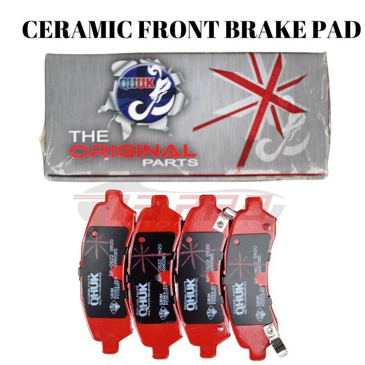 Qhuk Bp M Q Ceramic Front Brake Pad Perodua Myvi Lagi Best