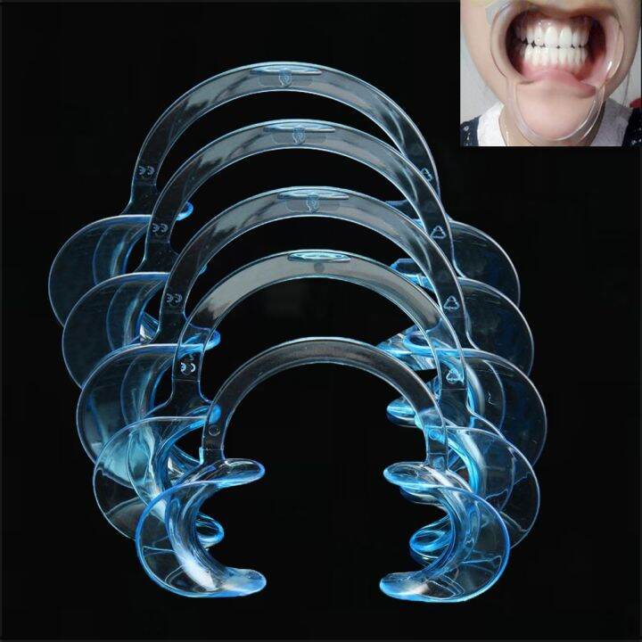 HOT 2023 5pcs Set Dental Mouth Expander C Shape Mouth Gag Intraoral