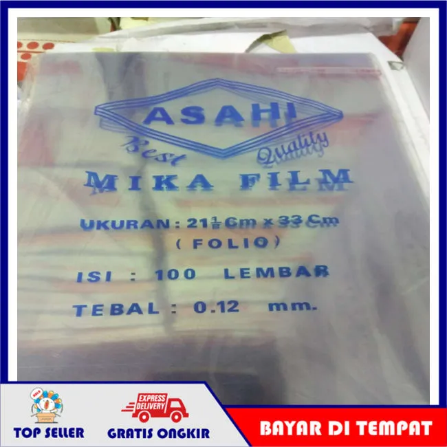 Mika Jilid Film Asahi Folio A Bening Mm Lembar Lazada