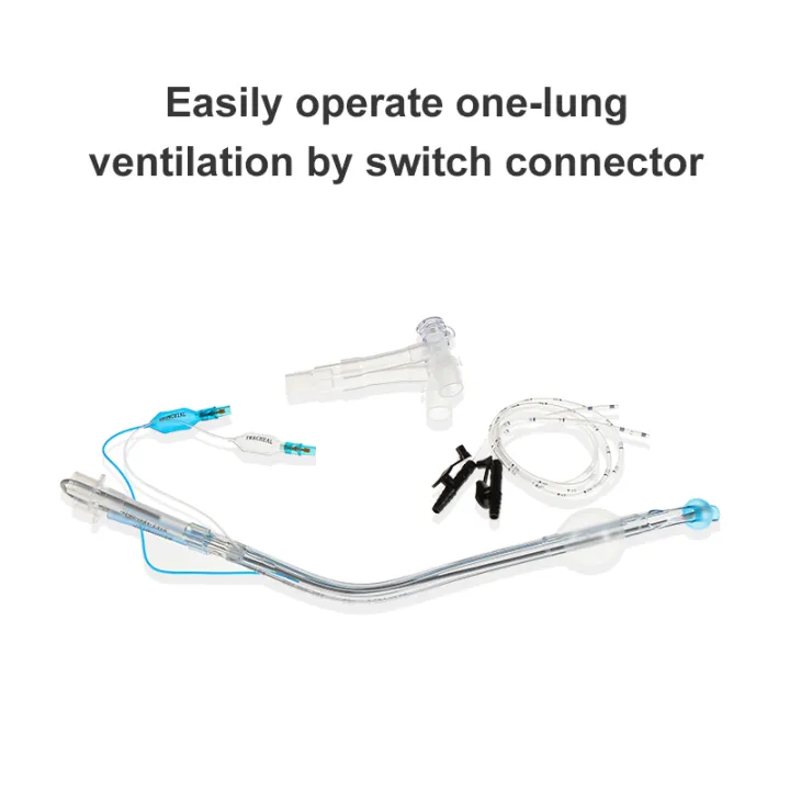 Canack Single Use Double Lumen Endobronchial Tube Pvc Smooth