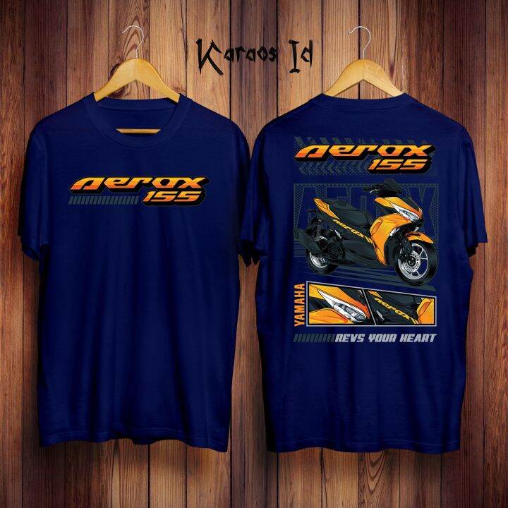 Kaos Yamaha Aerox Premium Distro V2 Lazada Indonesia