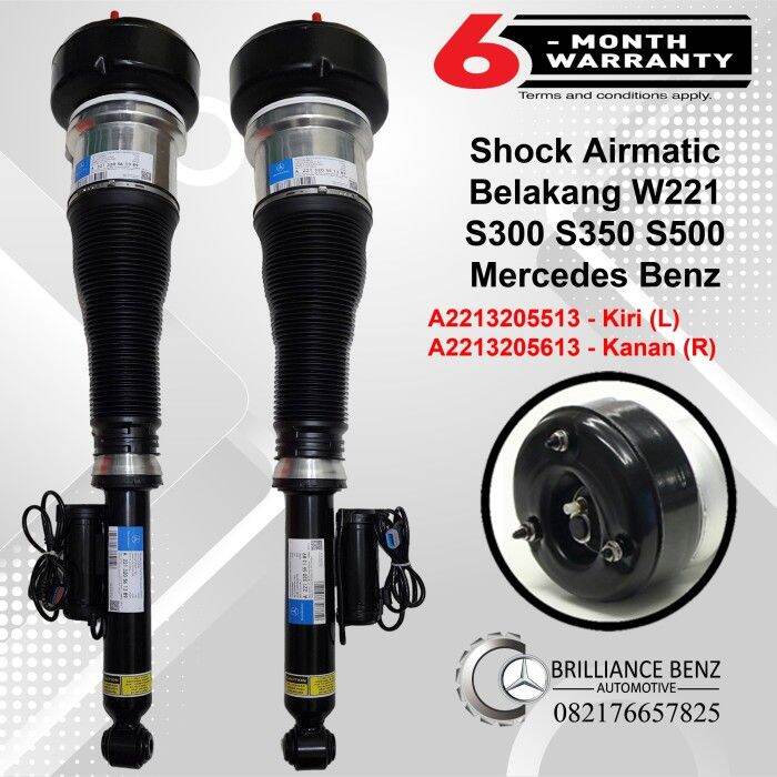 Shock Airsuspension W S Class Belakang Mercedes Benz S S