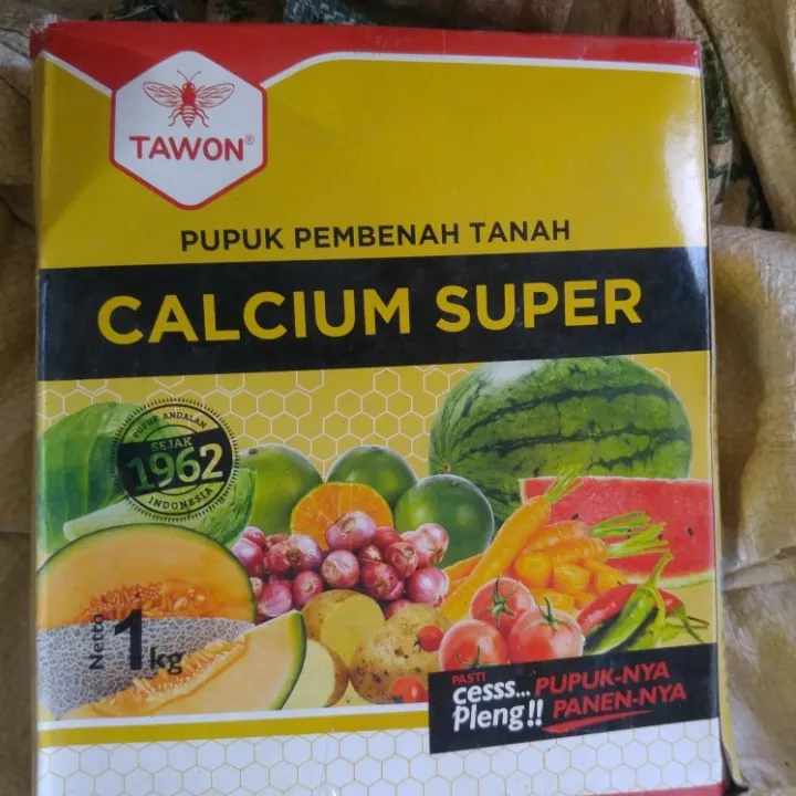 Pupuk Calcium Kalsium Super Tawon 1 Kg Lazada Indonesia