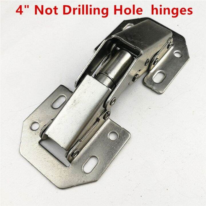 Inch Degree Not Drilling Hole Cabinet Hinge Bridge Shaped Spring