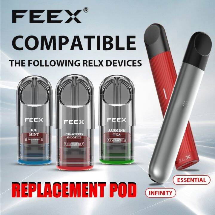 Legit Feex 4th Replacement Pod Use For Relx Infinity Relx Essential