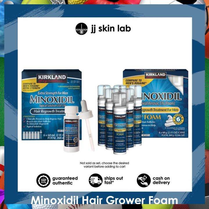 Kirkland Signature Minoxidil Hair Regrowth Treatment Topical Solution