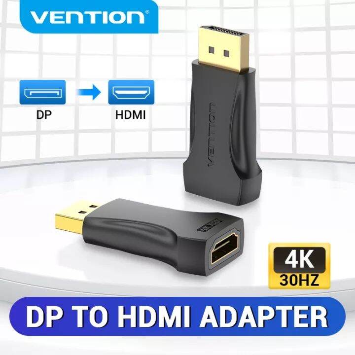 Vention Bộ Chuyển Đổi Displayport DP Sang HDMI 4K 30Hz Bộ Chuyển Đổi