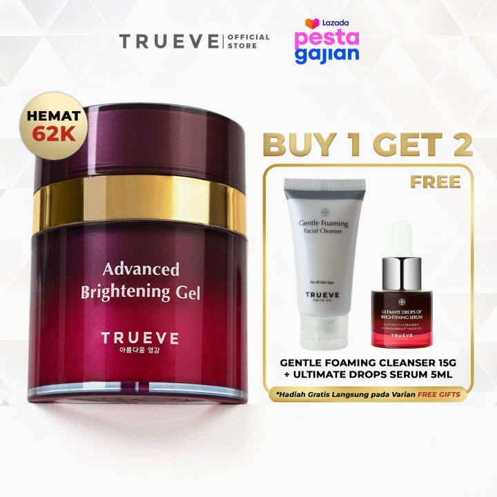 Buy Get Free Trueve Moisturizer Advanced Brightening Gel