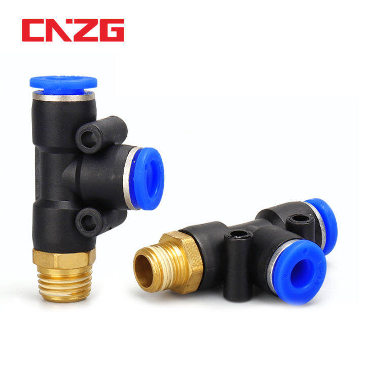 Pd Pneumatic Connector 4mm 12mm Hose Od 1 8 1 4 3 8 1 2 Male Thread