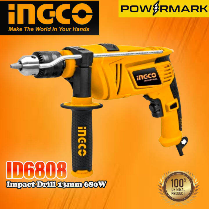 INGCO ID6808 Impact Drill 13mm 680W POWERMARK IPT Lazada PH