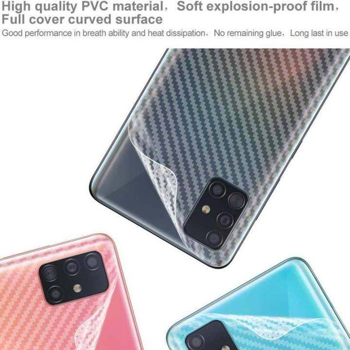 Skin Carbon Samsung Galaxy A S Garskin Carbon D Stiker Back Film