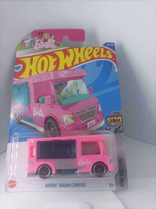 Hot Wheels Barbie Dream Camper Pink Barbie Hw Metro Lazada Indonesia