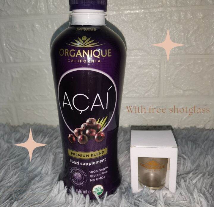 Organique Acai Berry Ml With Shotglass Only Lazada Ph