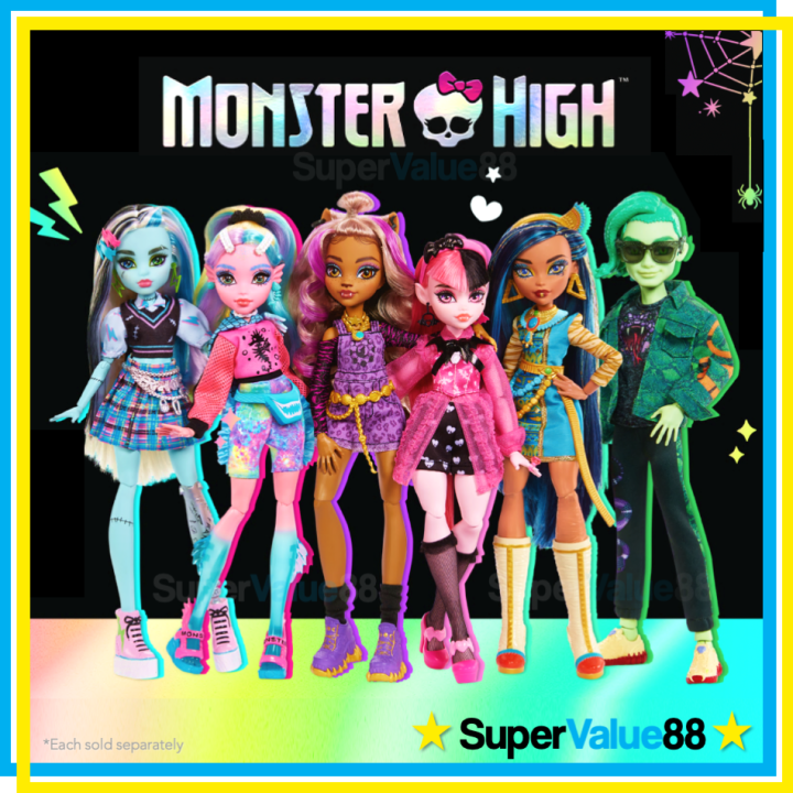 New Official Monster High Generation Fashion Dolls With Outfits