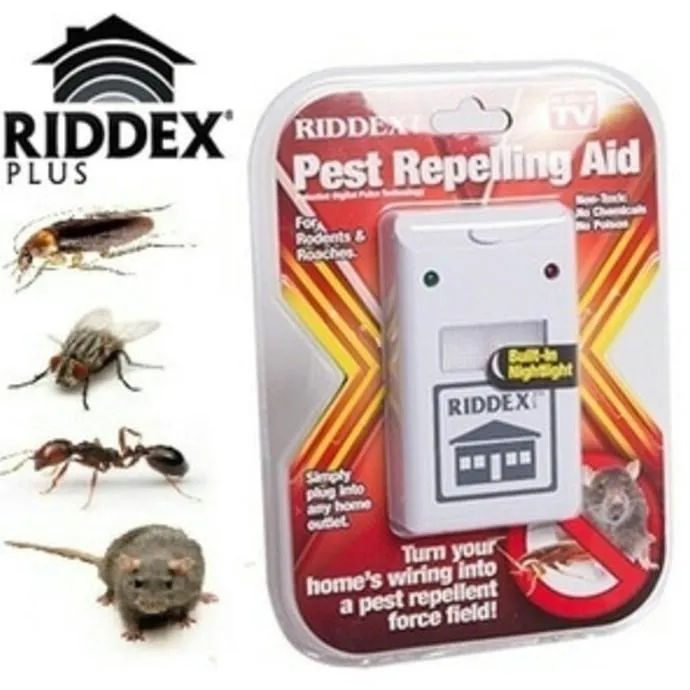 Riddex Pest Control As Seen On Tv Alat Pengusir Tikus Hama Kecoa Rumah