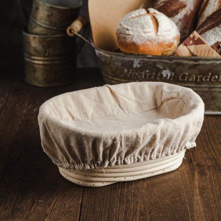 Various Shapes Fermentation Rattan Basket Country Bread Baguette Dough