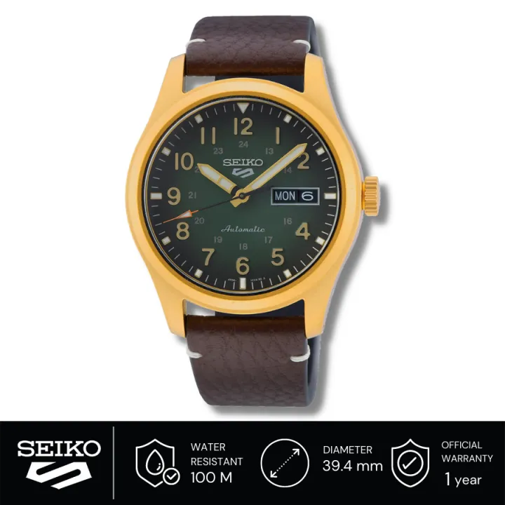 Jam Tangan Pria Seiko 5 Sports Field Military Style Automatic SRPG42K1