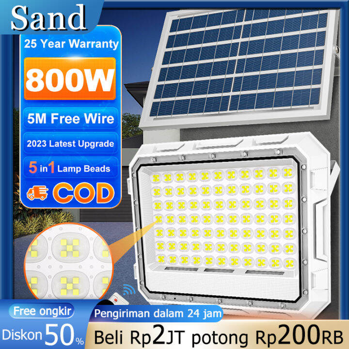 LAMPU SOROT SOLAR CELL LED Lampu Tenaga Surya MATAHARI LAMPU PANEL