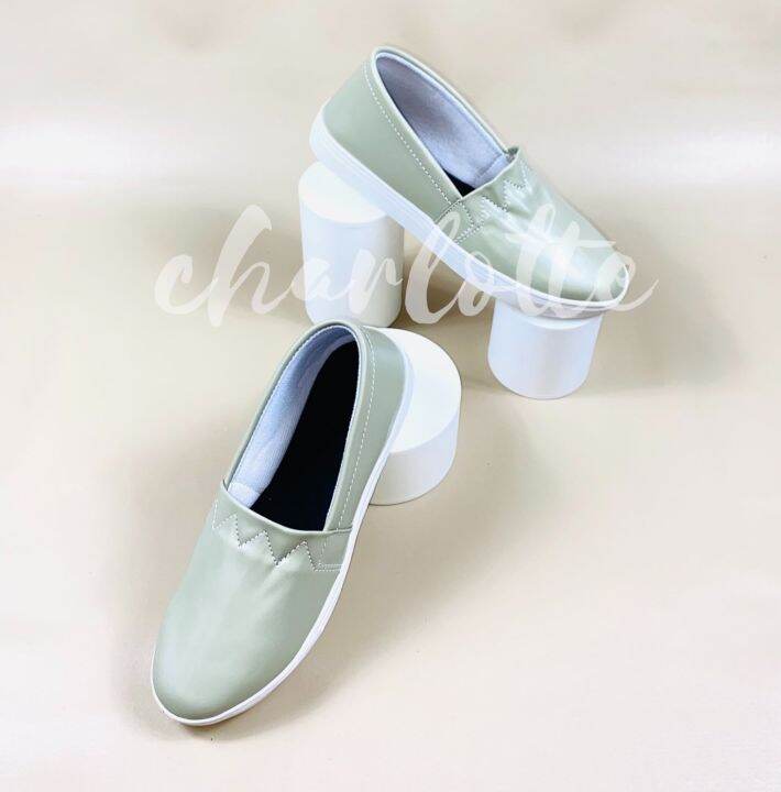 Dinda Sepatu Wanita Slip On Hinata Simple Model Terbaru Murah