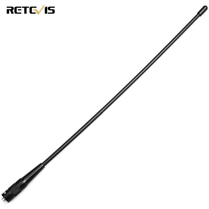 Retevis RHD 771 2 Way Radio Antenna Dual Band 144 430Mhz SMA F SMA M