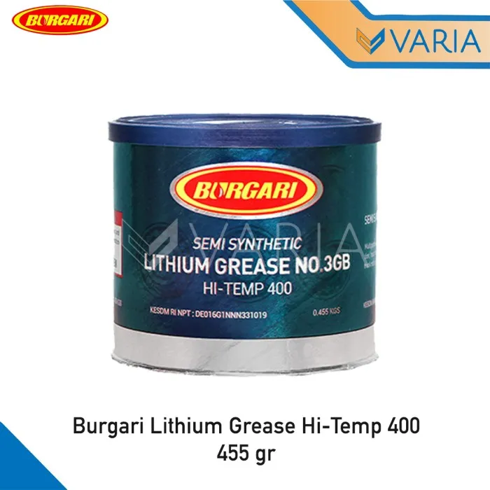 Stempet Lithium Grease Gemuk Roda Bearing Hi Temp 400 Burgari 455 Gr