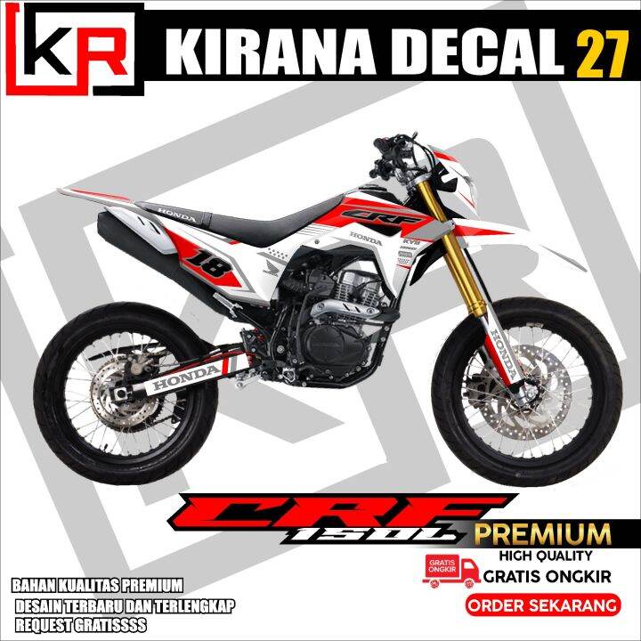 Decal CRF 150 L Full Body NEW DESAIN Stiker Sticker Dekal CRF 150 L