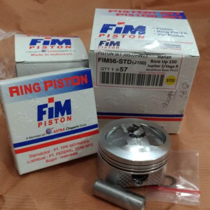 Fim 56 Seher Kit Dome Jupiter Z Vega Bore Up Lazada Indonesia