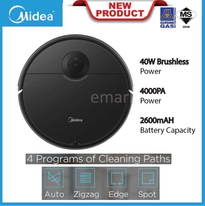 Midea MVC I5C 4 In 1 Cleaning System Robotic Vacuum Cleaner Lazada