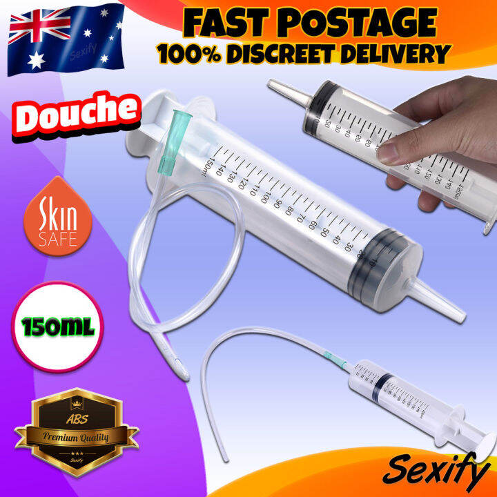 Privacy Packaging Anal Rectal Cleaner Enema Bulb Douche Vaginal