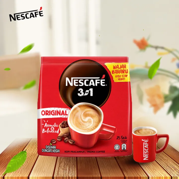 Nescafe Original 3 In 1 25 Stick Lazada