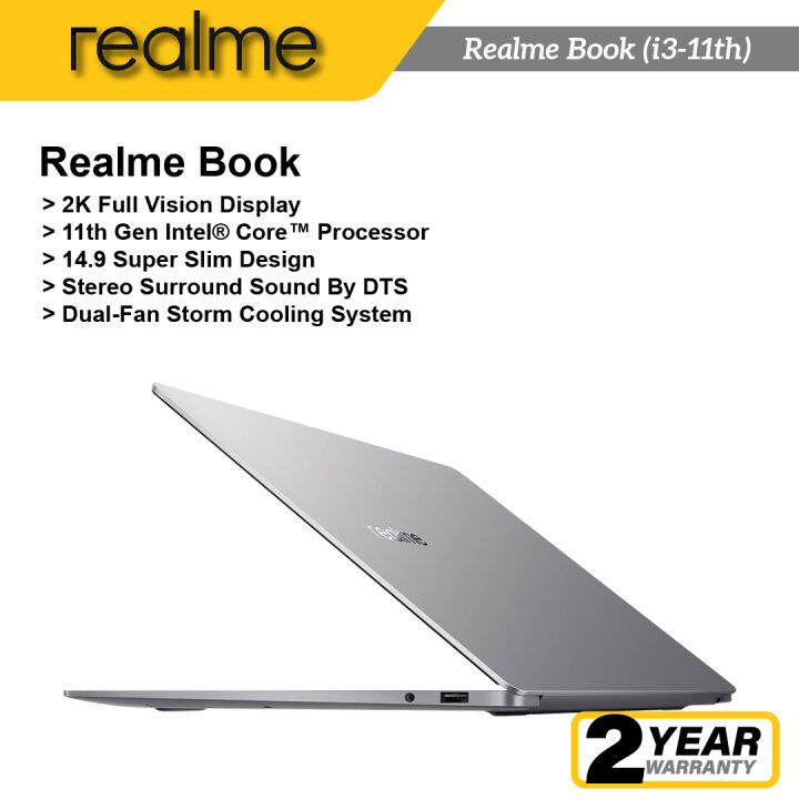 Realme Book Laptop I K Full Vision Display Th Gen Intel Core