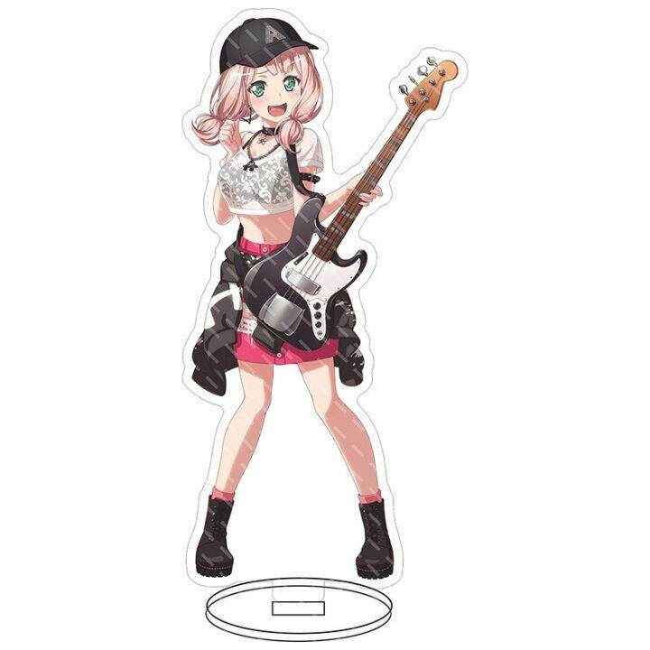 Hot Afterglow Bang Dream Cute Anime Figures Acrylic Stand Model Plate