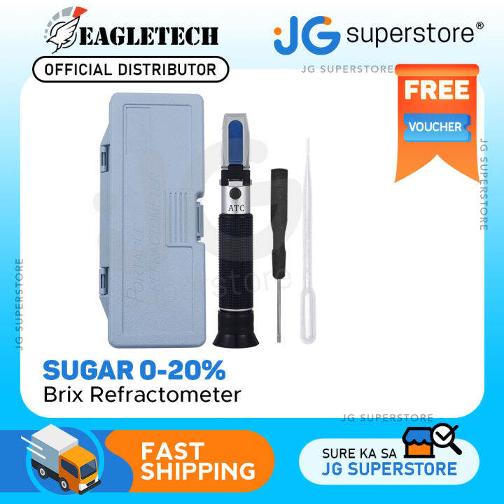 Eagletech Brix Atc Hand Held Brix Refractometer Sugar Honey