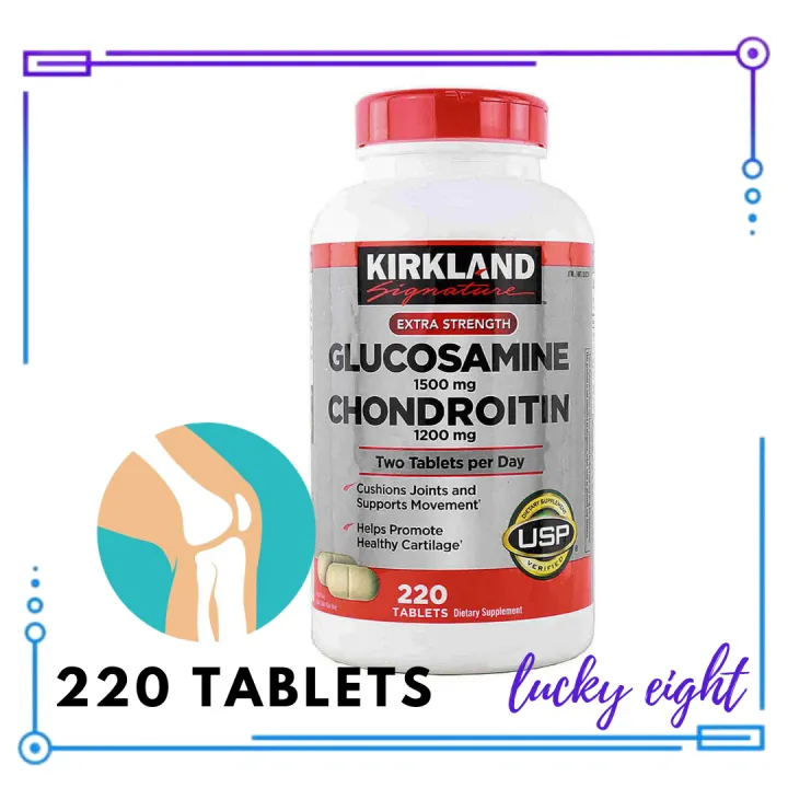 Kirkland Glucosamine Mg Chondroitin Mg Tablets Lazada Ph