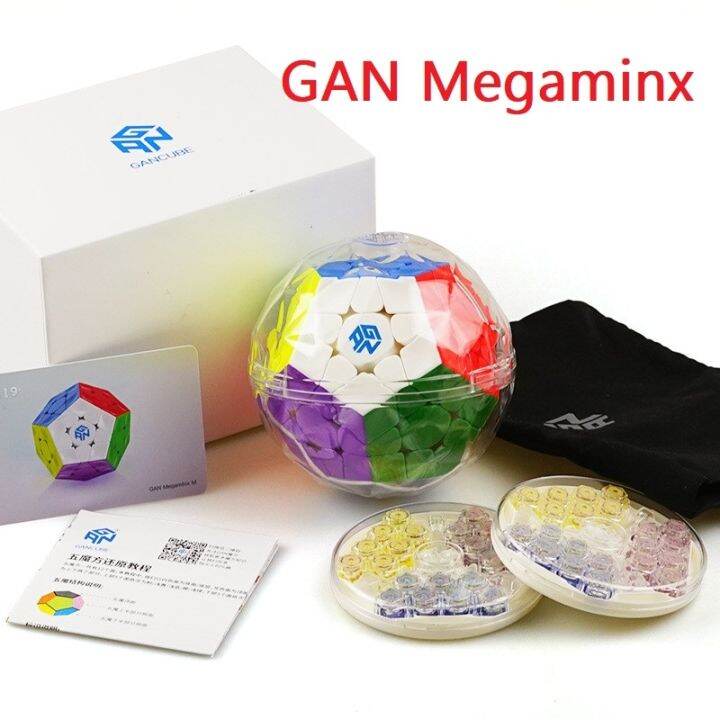 Gan Megaminx Magic Cube X Speed Cube Sides Wumofang Speed Puzzle