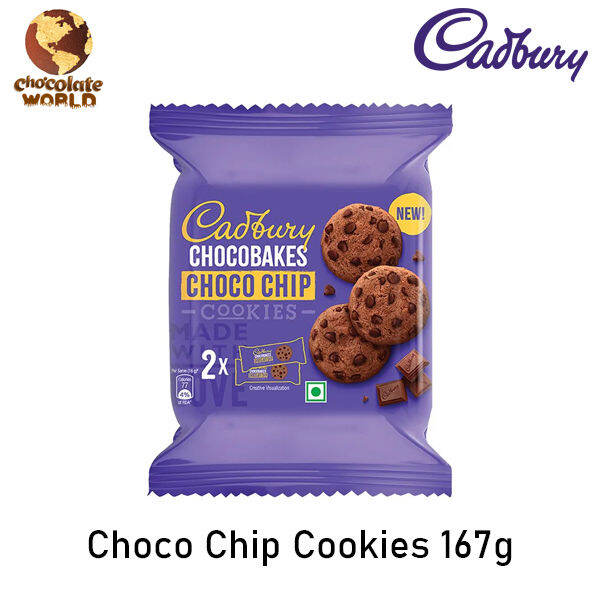 Cadbury Chocobakes Choco Chip Cookies G Lazada