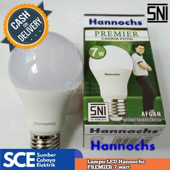 Lampu Led Hannochs Premier Watt Bohlam Cahaya Putih Lazada Indonesia