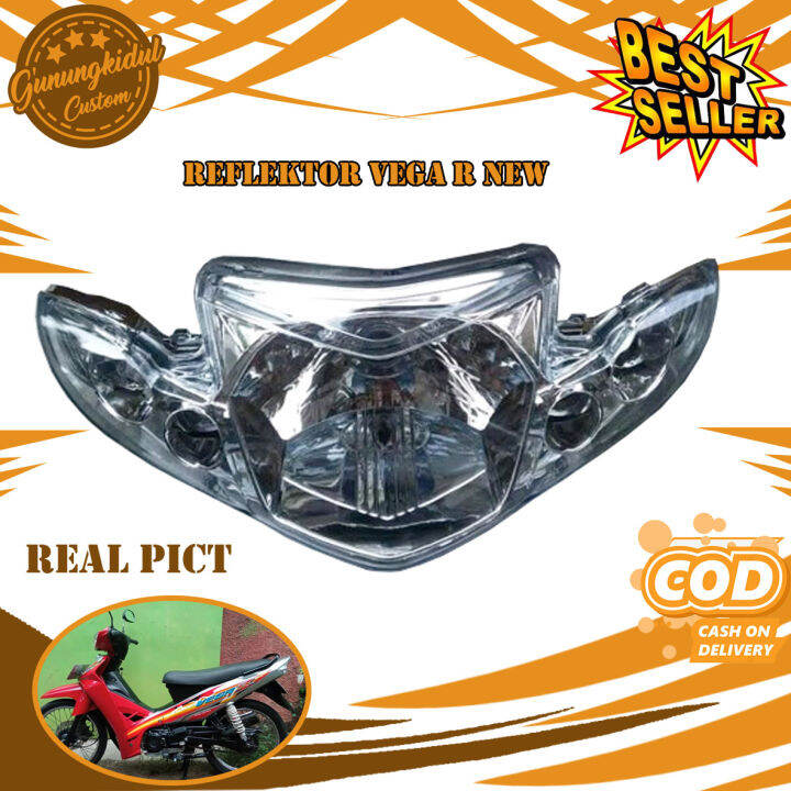 Reflektor Lampu Depan Headlamp Yamaha Vega R New Lazada Indonesia