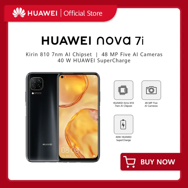 HUAWEI Nova 7i Smartphone 6 4 Inches Screen Display 8GB RAM 128GB