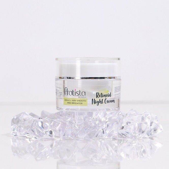 Retinoid Night Cream Pratista Menyamarkan Flek Pada Wajah Lazada