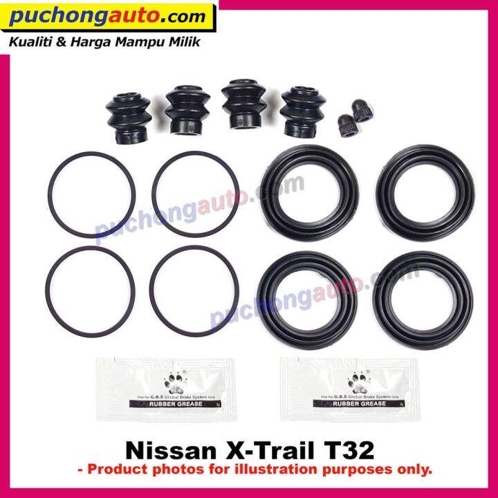 Nissan Xtrail T Front Disc Brake Depan Caliper Rebuild Repair Kit