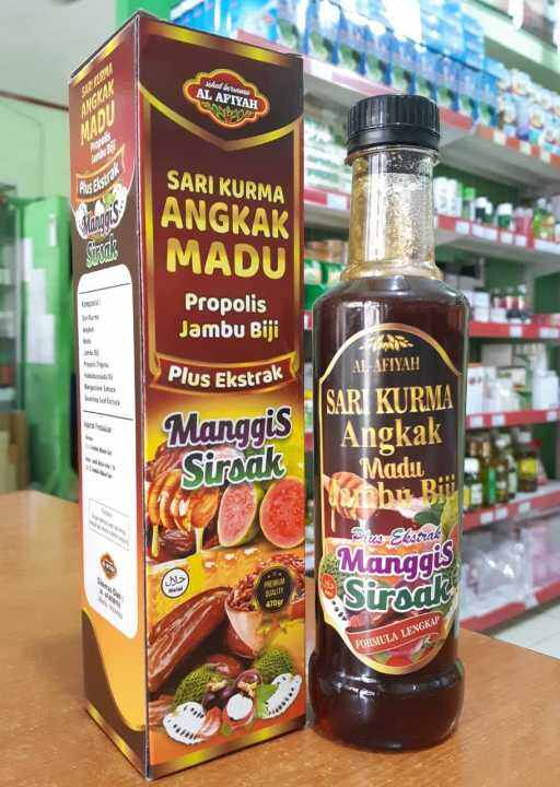 Sari Kurma Angkak Madu Jambu Biji Plus Ekstrak Manggis Sirsak