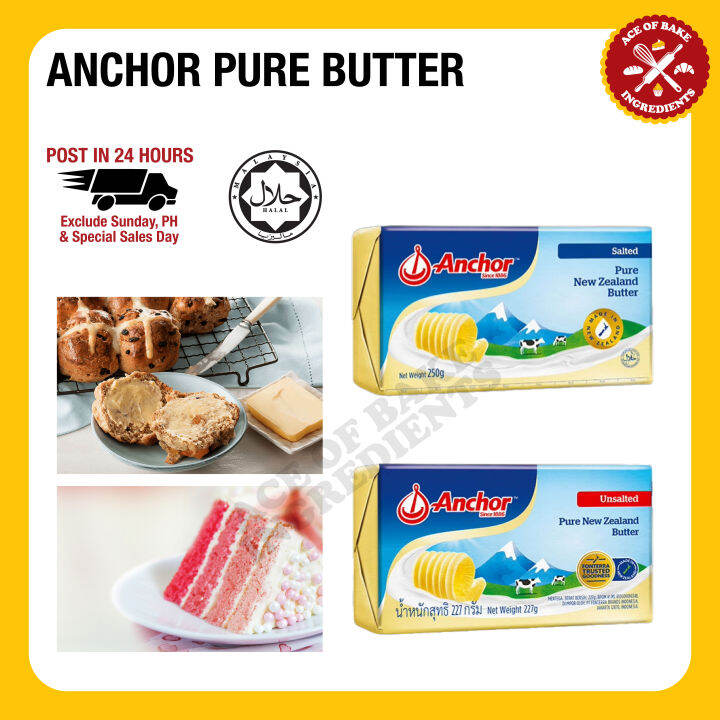 Anchor Pure Salted Butter G Unsalted Butter G Lazada