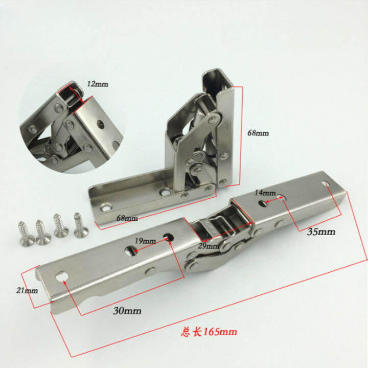 Pcs Self Locking Folding Hinges Degree Hole Free Hinge Table Legs