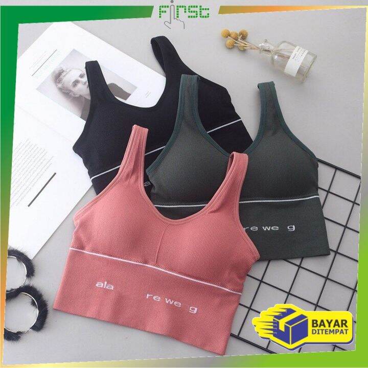 Fh P Tangtop Wanita Pakaian Dalam Wanita Sexy Sport Bra Yoga Atasan